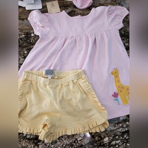 Pink and Yellow Kids Matching Set